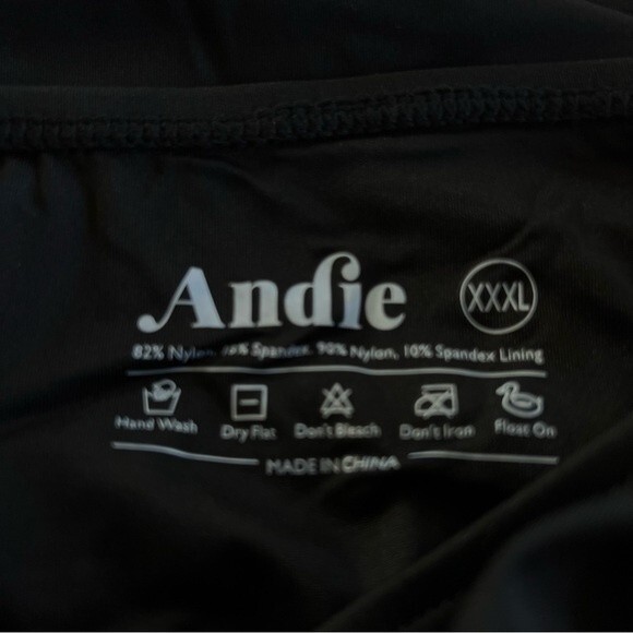 Andie‎ The Amalfi One Piece Black Swimsuit Size XXXL NWT - Picture 8 of 11